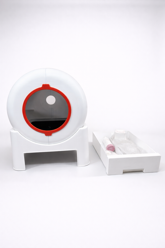Selvrensende kattetoalett